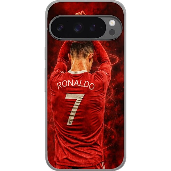 Google Pixel 9 Pro XL Gennemsigtig cover Ronaldo