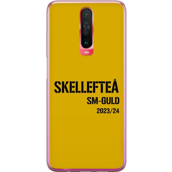 Xiaomi Redmi K30 Gennemsigtig cover Skellefteå SM GULD