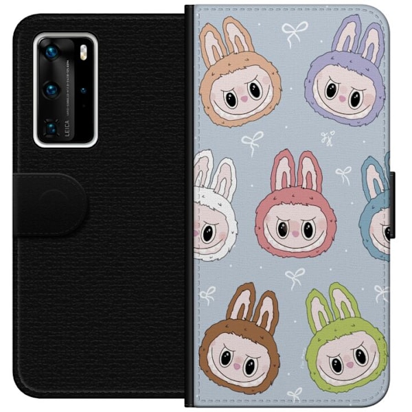 Huawei P40 Pro Plånboksfodral Labubu Star Pattern – Stjärn