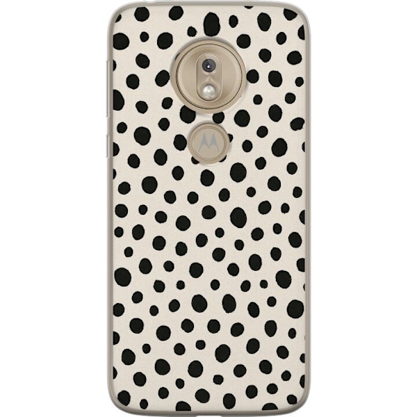Motorola Moto G7 Play Gennemsigtig cover Dot Dance