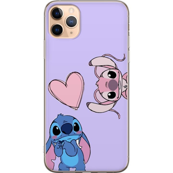 Apple iPhone 11 Pro Max Genomskinligt Skal stitch vs stich