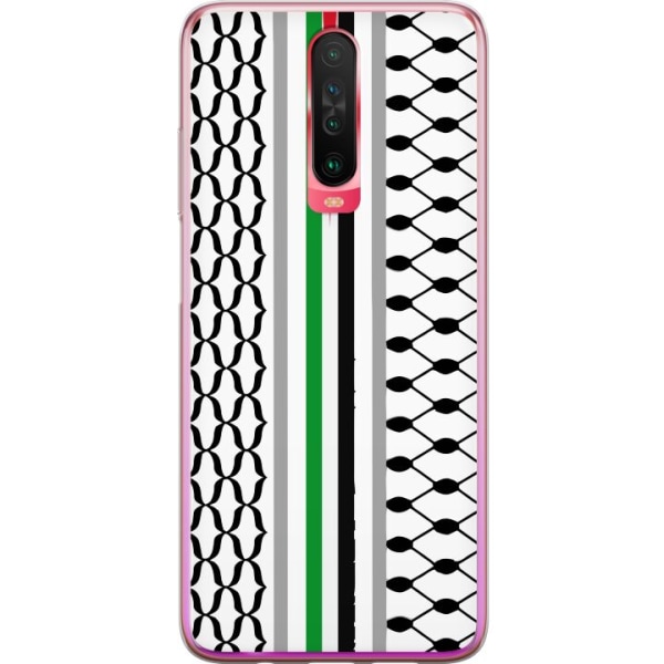 Xiaomi Redmi K30 Genomskinligt Skal Keffiyeh, Palestina