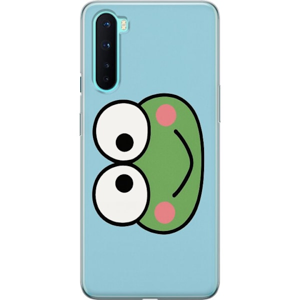 OnePlus Nord Läpinäkyvä kuori Keroppi Smile
