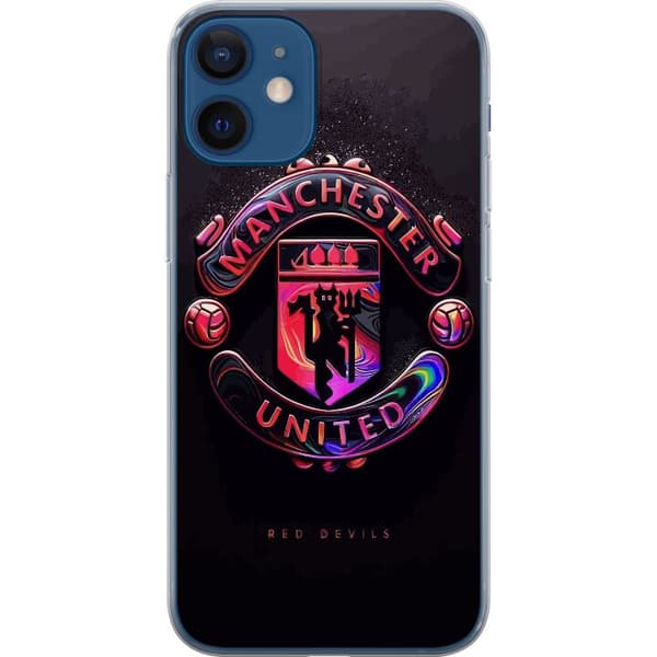 Kompatibelt Mobildeksel til Apple iPhone 12 mini Manchester United