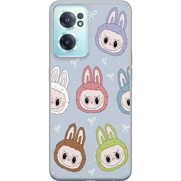 OnePlus Nord CE 2 5G Genomskinligt Skal Labubu Star Pattern