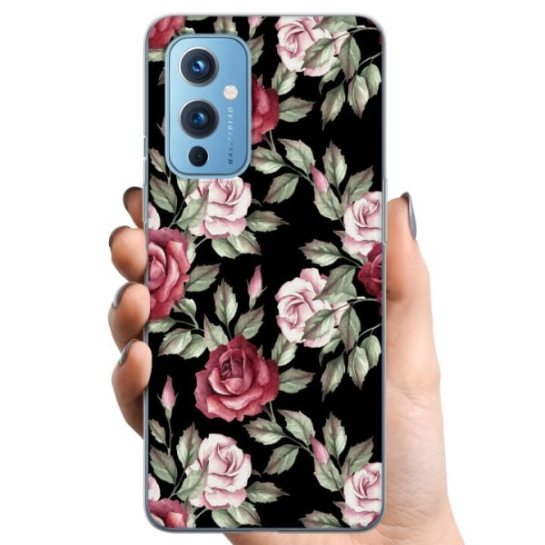 OnePlus 9 TPU Mobilskal Blommor