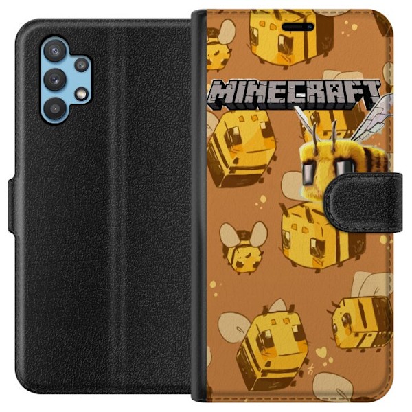 Samsung Galaxy A32 5G Tegnebogsetui Minecraft Bi
