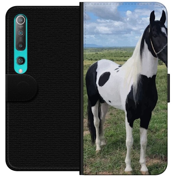 Xiaomi Mi 10 5G Tegnebogsetui Hestemagi - stiliseret hest i en