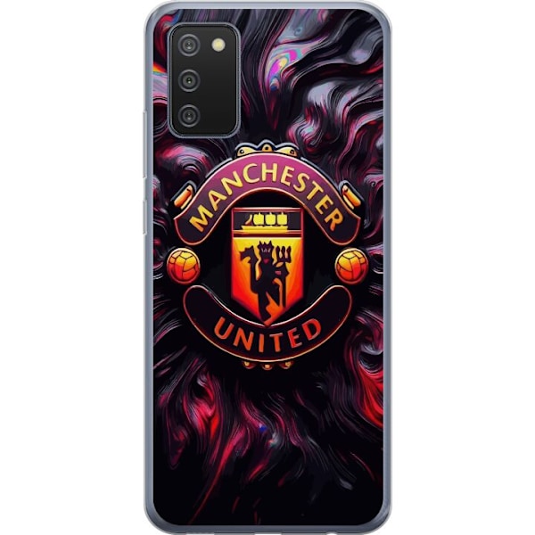 Samsung Galaxy A02s Läpinäkyvä kuori Manchester United