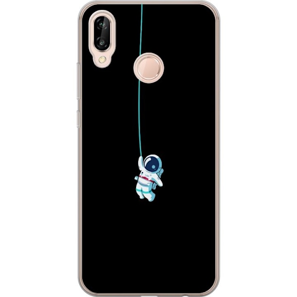 Huawei P20 lite Läpinäkyvä kuori Avaruusmies