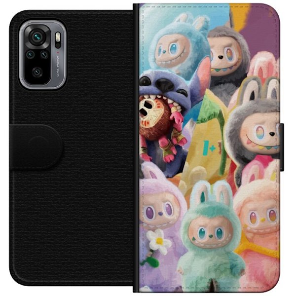 Xiaomi Redmi Note 10S Tegnebogsetui stor
