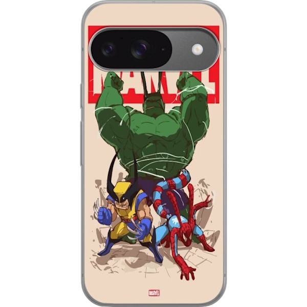 Google Pixel 9 Pro Gennemsigtig cover Marvel