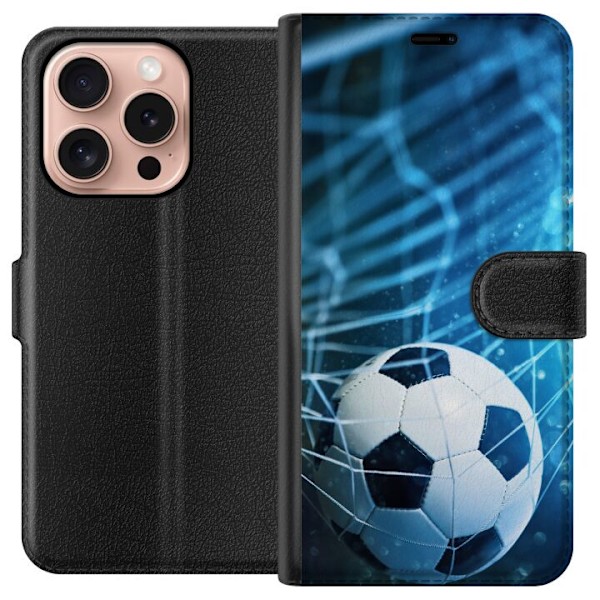 Apple iPhone 16 Pro Lommeboketui Fotball