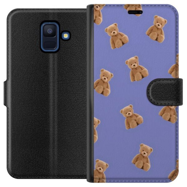 Samsung Galaxy A6 (2018) Plånboksfodral Flygande björnar