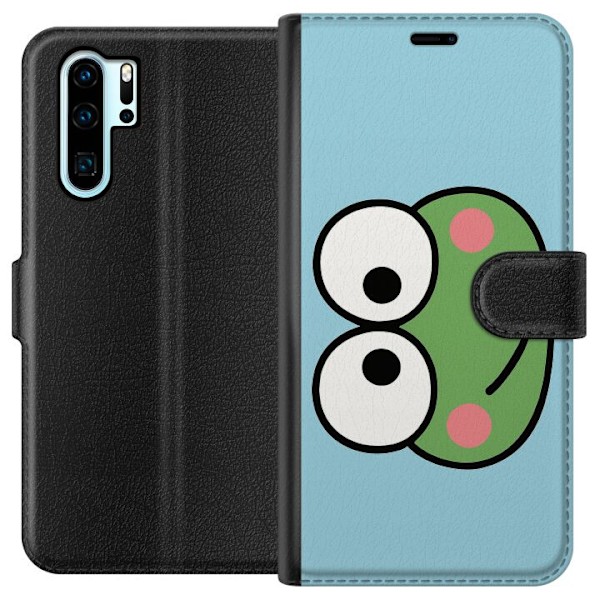 Huawei P30 Pro Lompakkokotelo Keroppi Smile