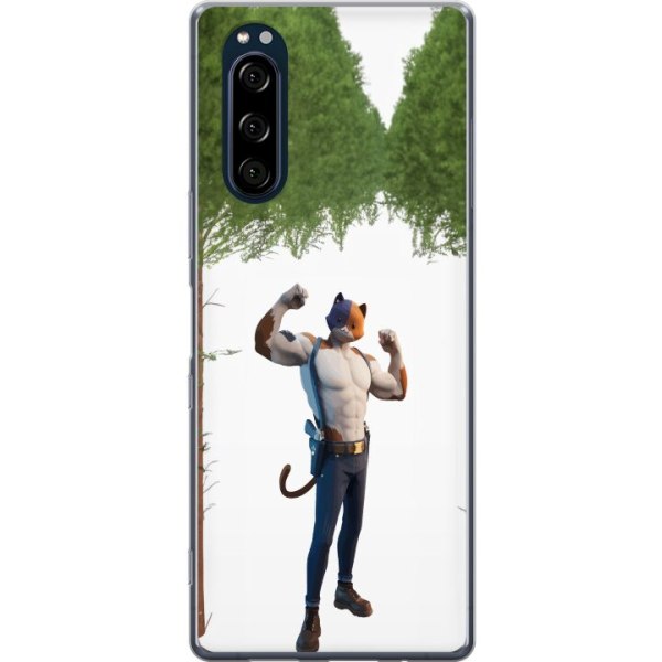 Sony Xperia 5 Gennemsigtig cover Fortnite - Meowscles