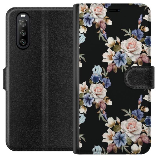 Sony Xperia 10 III Plånboksfodral Floral