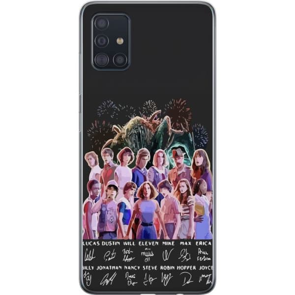Kompatibelt Mobilskal till Samsung Galaxy A51 Stranger Things 2024
