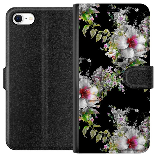 Apple iPhone 6 Tegnebogsetui Blomststjerne