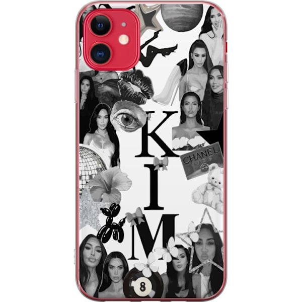 Apple iPhone 11 Läpinäkyvä kuori Kim Kardashian – Aesthet