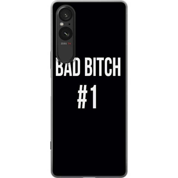 Sony Xperia 5 V Genomskinligt Skal Bad Bitch #1