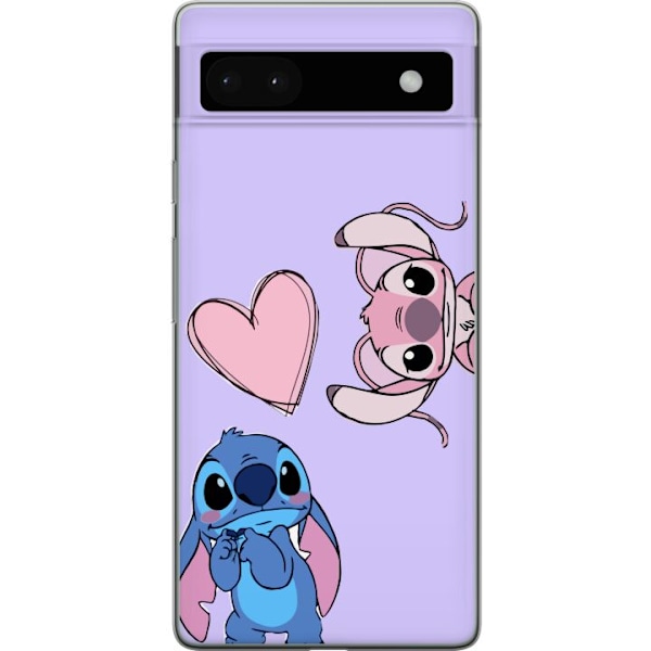 Google Pixel 6a Läpinäkyvä kuori stich