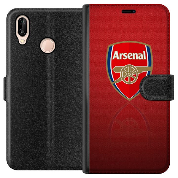 Huawei P20 lite Lompakkokotelo Arsenal