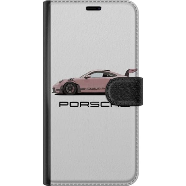 Kompatibelt Lommeboketui til Apple iPhone 13 mini Porsche 911 Pink