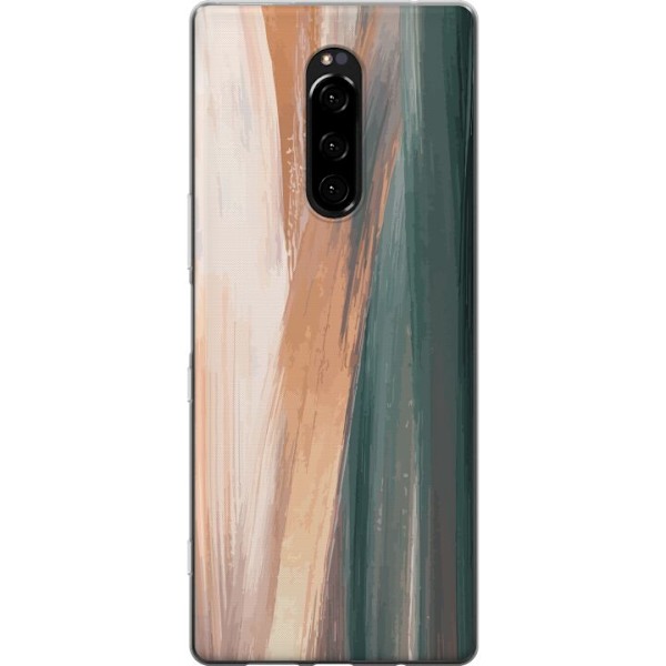 Sony Xperia 1 Gennemsigtig cover Abstrakt Mønster