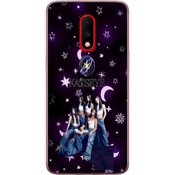 Kompatibelt Mobildeksel til OnePlus 7 KATSEYE lila