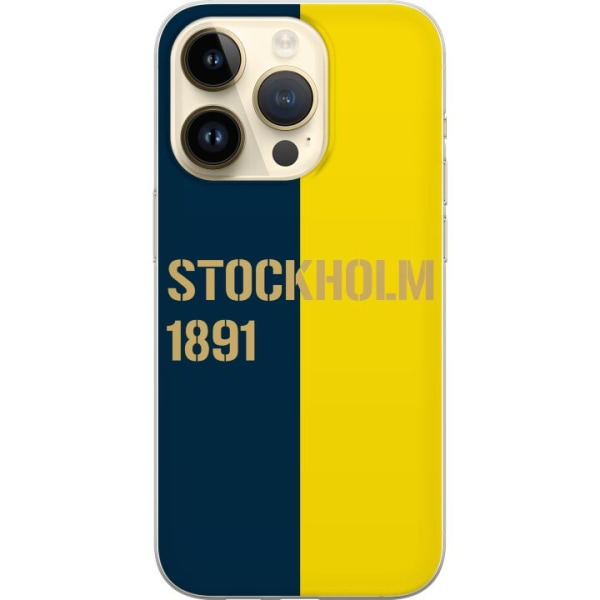 Apple iPhone 14 Pro Gennemsigtig cover Stockholm 1891