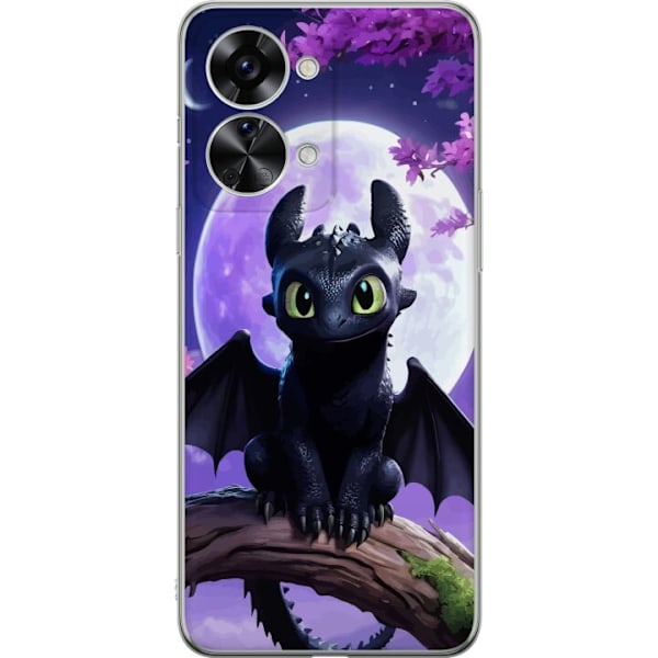 OnePlus Nord 2T Gennemsigtig cover Dragetræneren