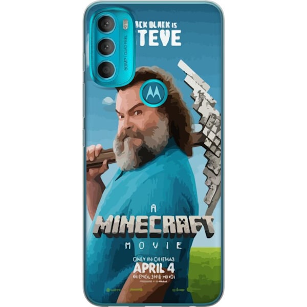 Motorola Moto G71 5G Gjennomsiktig deksel En Minecraft-film