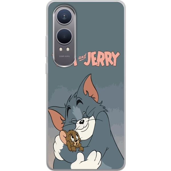 OnePlus Nord CE4 Lite Läpinäkyvä kuori Tom ja Jerry