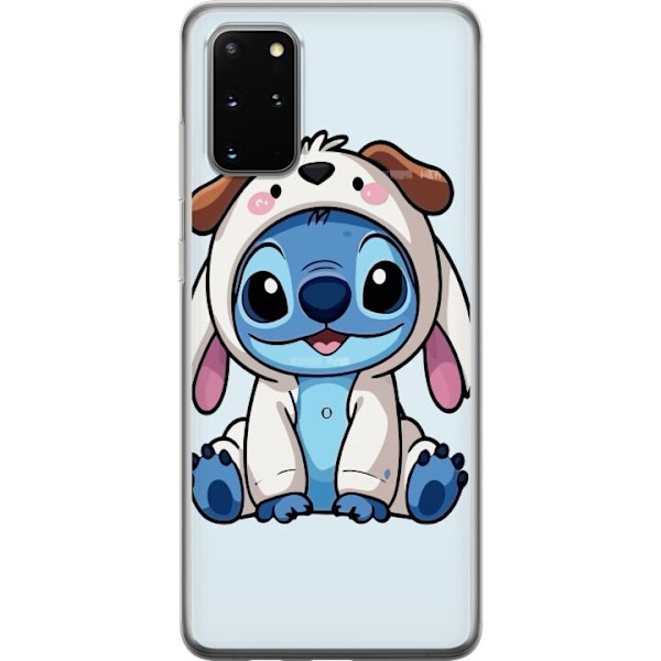 Samsung Galaxy S20+ Läpinäkyvä kuori Stitch Koirapuku Lilo & Stitch Disney Hauska Design Sininen Avaruusolento Sarjakuva Hahmo Suosittu Lapsille Su