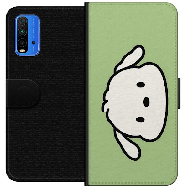 Xiaomi Redmi Note 9 4G Lompakkokotelo Snoopy Flip