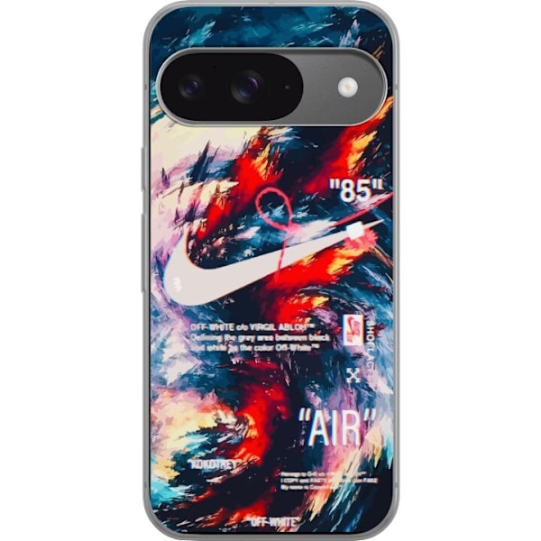 Google Pixel 9 Pro Läpinäkyvä kuori Nopea Nike