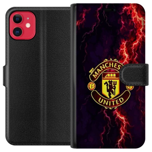 Apple iPhone 11 Plånboksfodral Manchester United