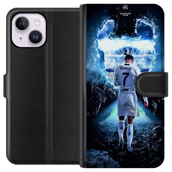 Kompatibel Tegnebogsetui til Apple iPhone 14 Plus Ronaldo