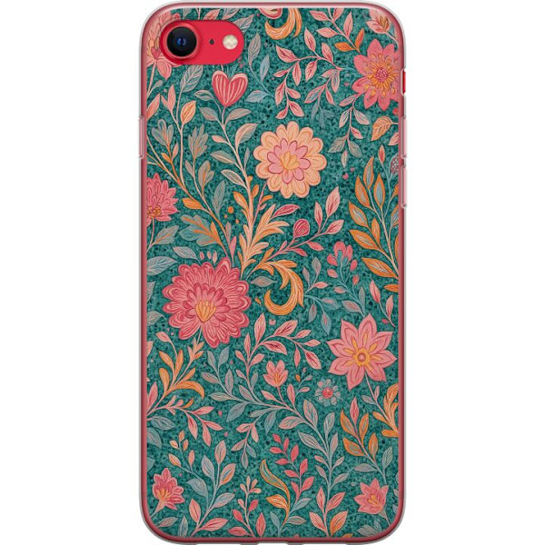 Apple iPhone 8 Gennemsigtig cover Floral Dream
