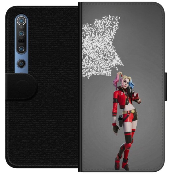 Xiaomi Mi 10 Pro 5G Plånboksfodral Fortnite - Harley Quinn