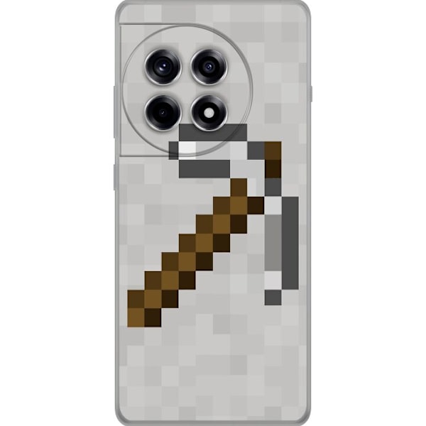 OnePlus 12R Genomskinligt Skal Minecraft Tools