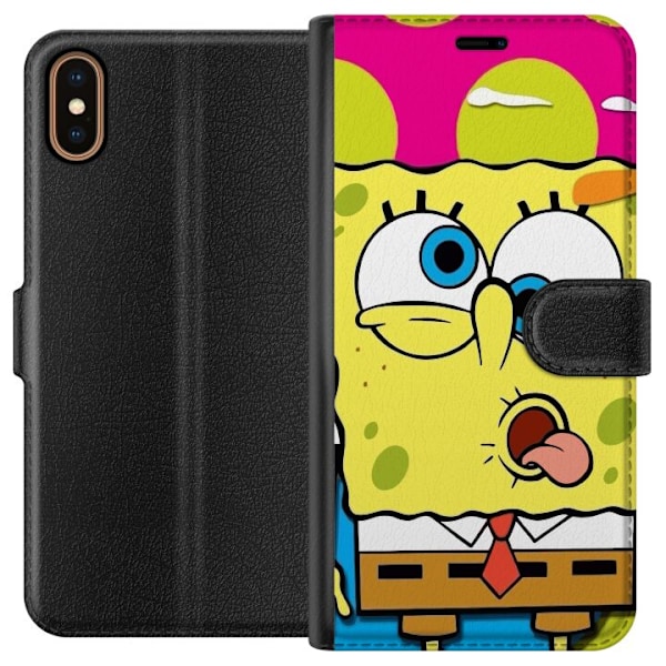 Apple iPhone X Tegnebogsetui SpongeBob SquarePants