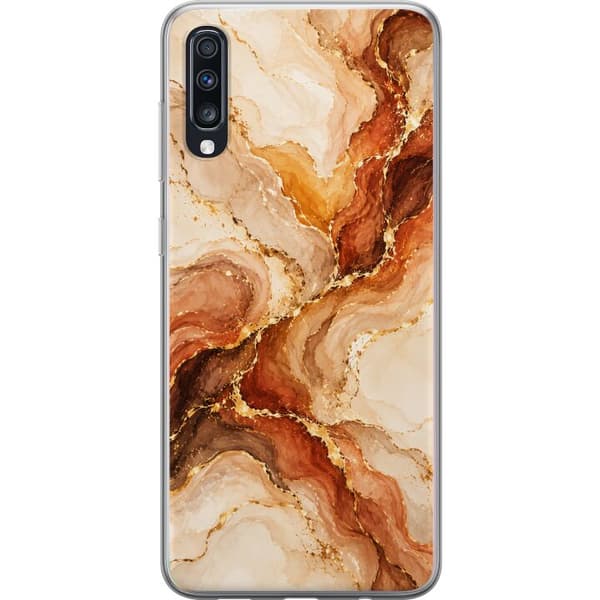 Kompatibel Mobilcover til Samsung Galaxy A70 Høstagat beige