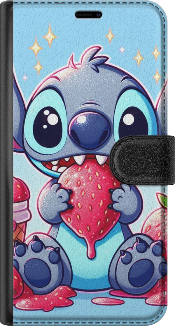Kompatibelt Plånboksfodral till Apple iPhone 11 Pro Max Strawberry Stitch