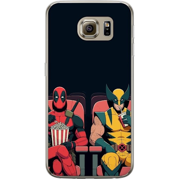 Samsung Galaxy S6 Gennemsigtig cover Deadpool & Wolverine