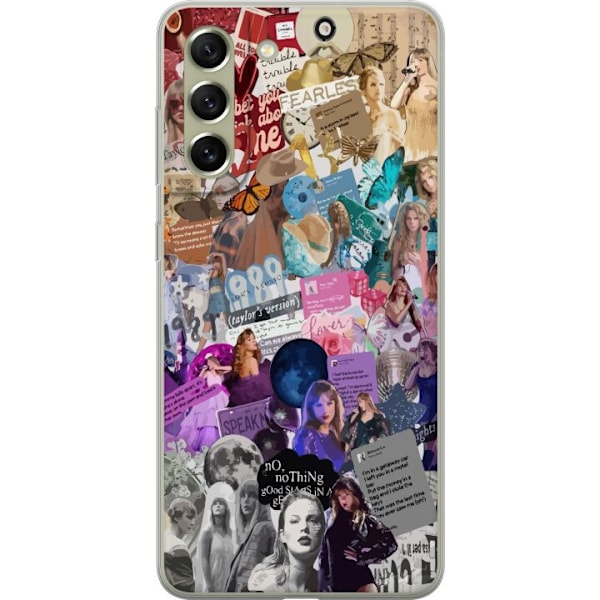 Samsung Galaxy S21 FE 5G Genomskinligt Skal Taylor Swift