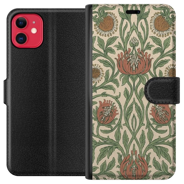 Apple iPhone 11 Tegnebogsetui Blad Detaljer