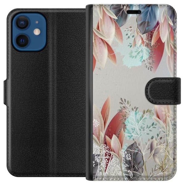 Yhteensopiva Lompakkokotelo Apple iPhone 12 Kukat