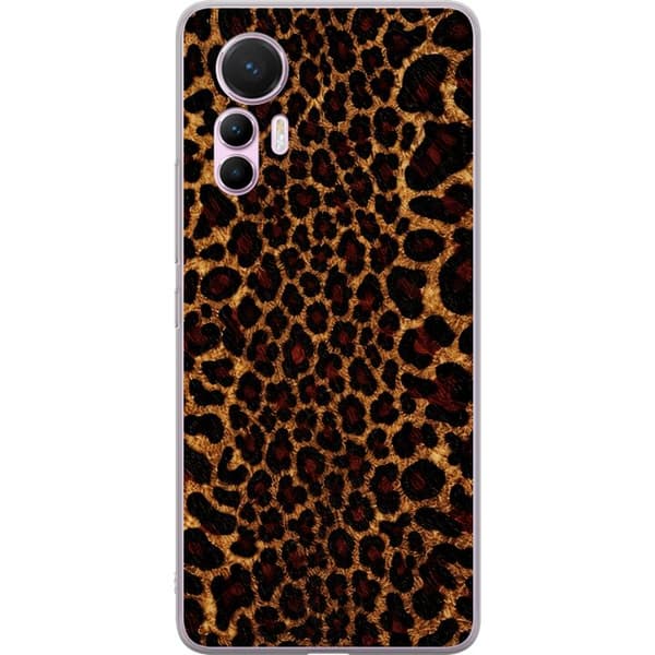 Kompatibelt Mobilskal till Xiaomi 12 Lite Wild Leopard brun